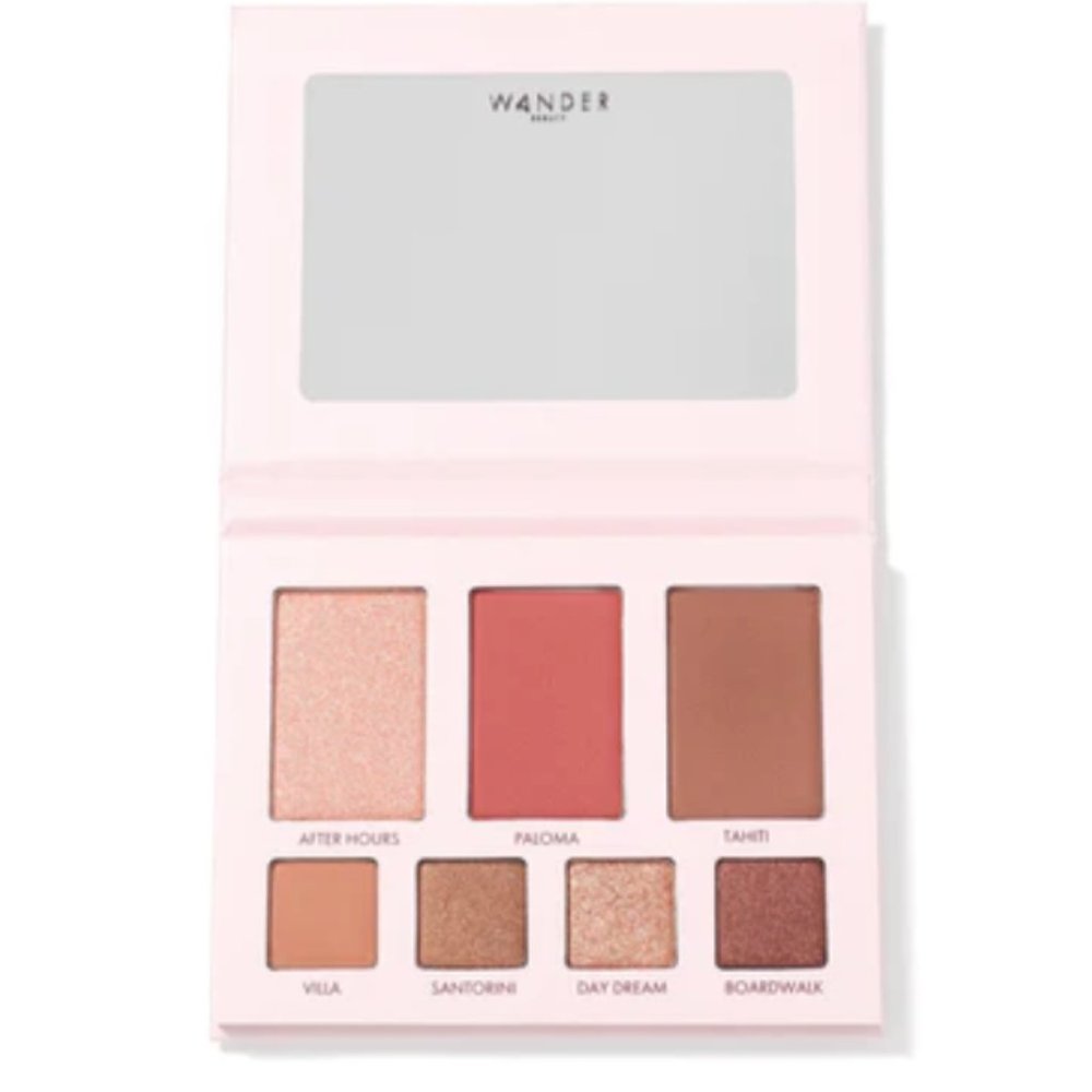 NWT Wander Beauty Getaway Eye and Face Palette in shade "Island Hop"